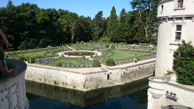 Giardini del castello di Chenonceau