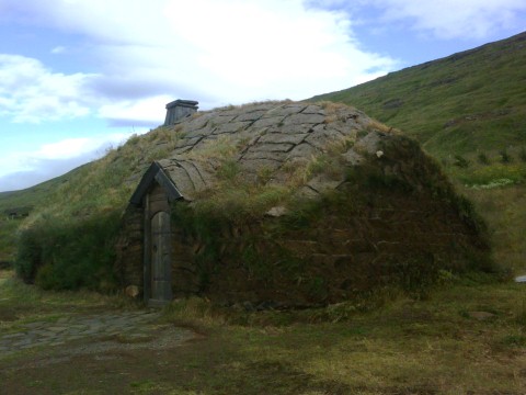 Ricostruzione della casa di Erik il Rosso ad Eiríksstaðir