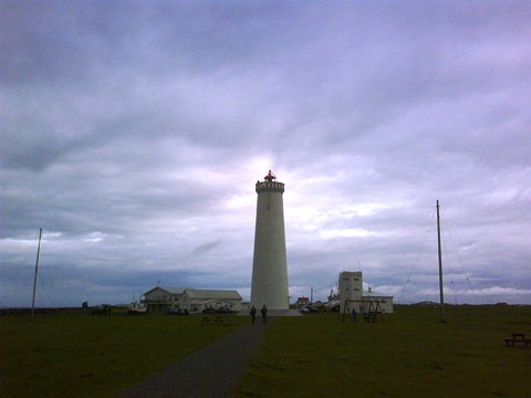 Il vecchio faro di Garðskagi