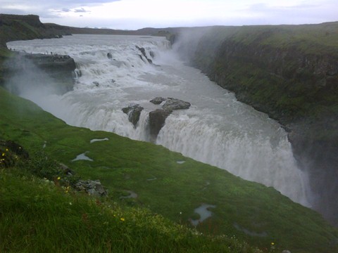 La cascata di Gullfoss
