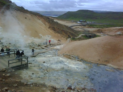 L'area geotermale di Krisuvik